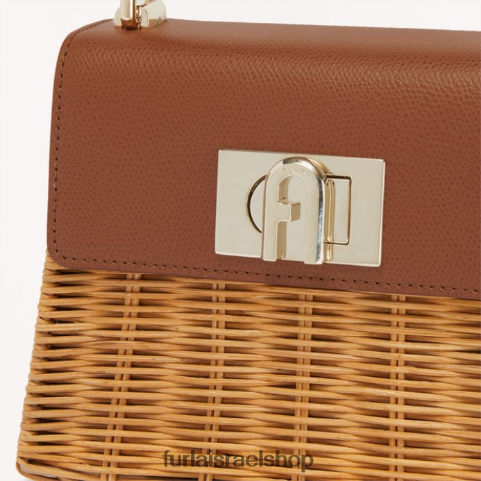 אביזרים נשים Furla PBT0ZR102 מיני ידית עליונה משנת 1927 קוניאק ח