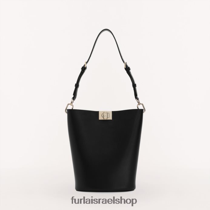 אביזרים נשים Furla PBT0ZR110 מיני תיק דלי פלור nero
