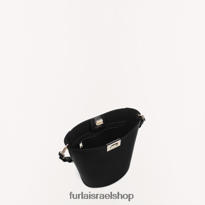 אביזרים נשים Furla PBT0ZR110 מיני תיק דלי פלור nero