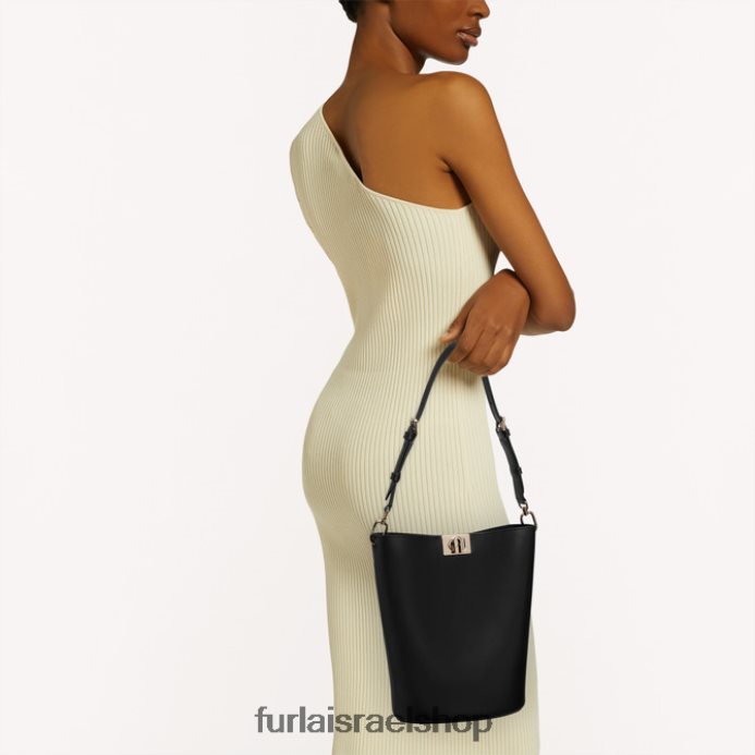 אביזרים נשים Furla PBT0ZR110 מיני תיק דלי פלור nero