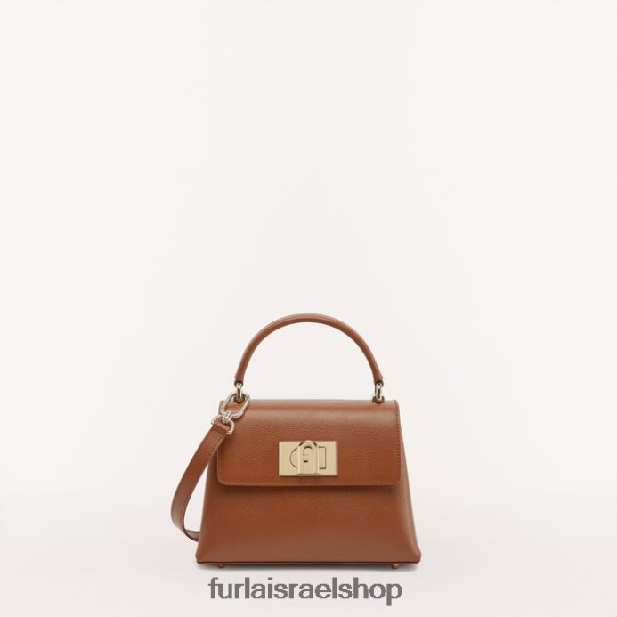 אביזרים נשים Furla PBT0ZR113 מיני ידית עליונה משנת 1927 קוניאק ח