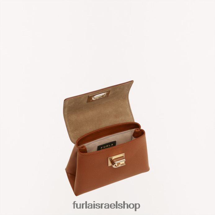 אביזרים נשים Furla PBT0ZR113 מיני ידית עליונה משנת 1927 קוניאק ח