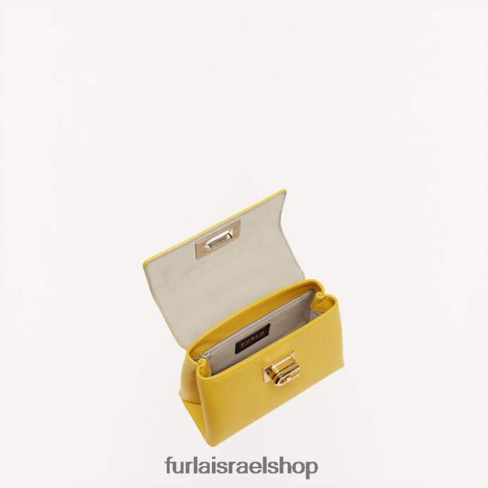 אביזרים נשים Furla PBT0ZR115 מיני ידית עליונה משנת 1927 דבש