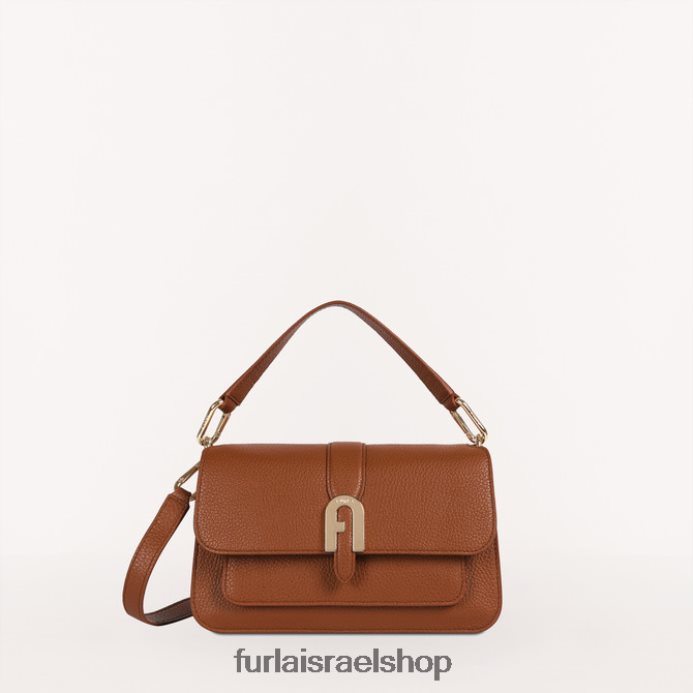 אביזרים נשים Furla PBT0ZR118 ידית עליונה מגורען סופיה s קוניאק ח