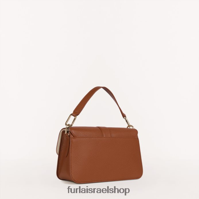 אביזרים נשים Furla PBT0ZR118 ידית עליונה מגורען סופיה s קוניאק ח