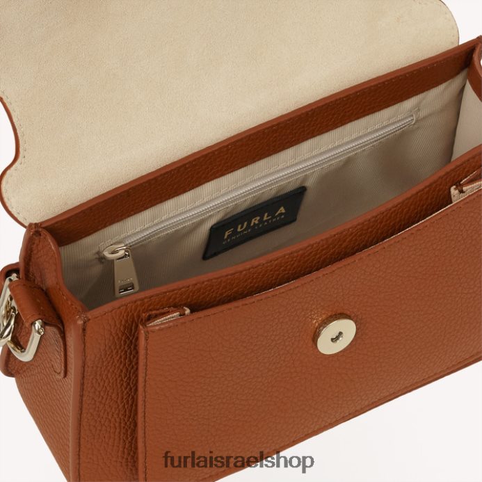 אביזרים נשים Furla PBT0ZR118 ידית עליונה מגורען סופיה s קוניאק ח