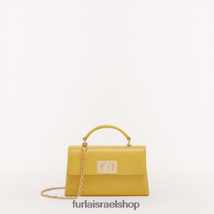 אביזרים נשים Furla PBT0ZR135 1927 מיני תיק מ דבש