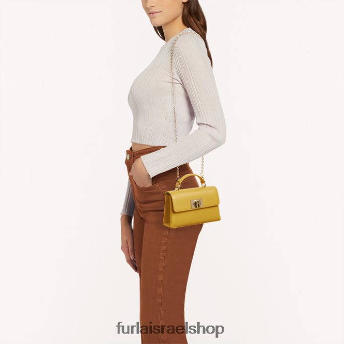 אביזרים נשים Furla PBT0ZR135 1927 מיני תיק מ דבש