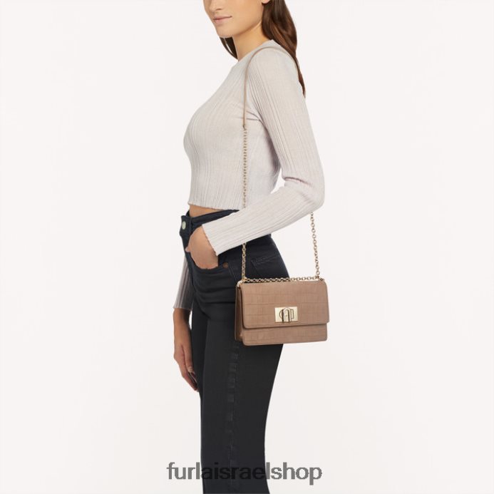 אביזרים נשים Furla PBT0ZR162 קרוס גוף משנת 1927 greige