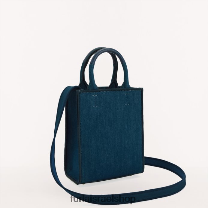אביזרים נשים Furla PBT0ZR16 הזדמנות תיק מיני ג'י כחול/מרשמלו