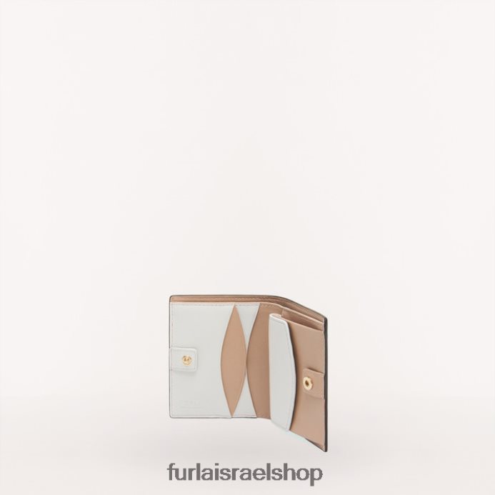 אביזרים נשים Furla PBT0ZR172 ארנק קומפקטי של luna s cameo/marshmallow int.