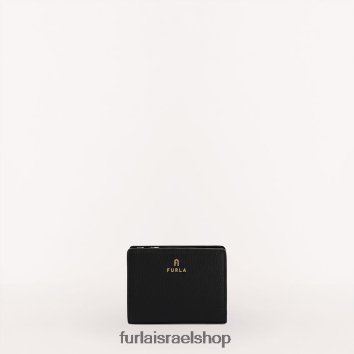 אביזרים נשים Furla PBT0ZR174 ארנק קאמליה קומפקטי s nero