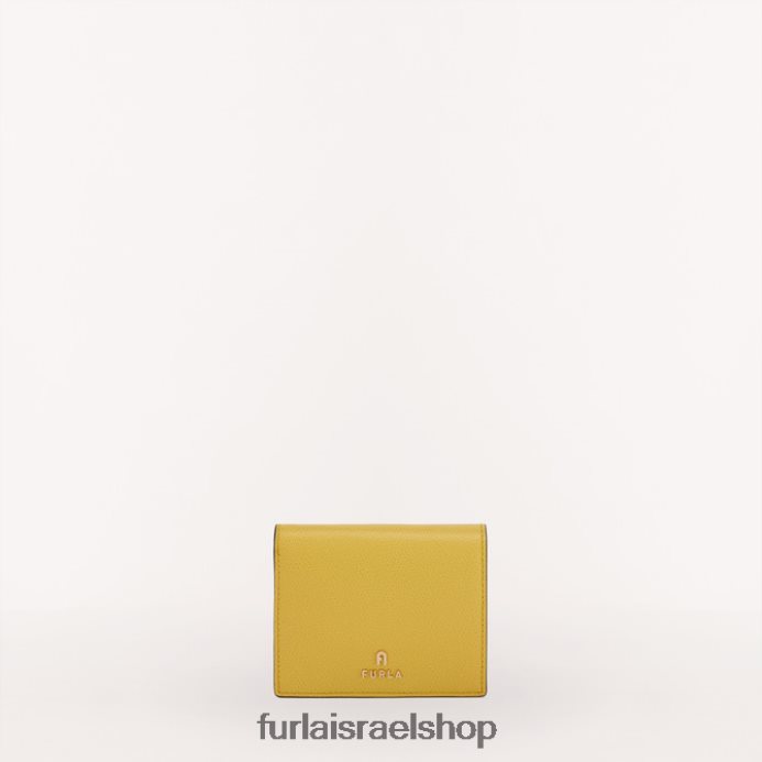 אביזרים נשים Furla PBT0ZR181 ארנק קאמליה קומפקטי s honey/ballerina i int.