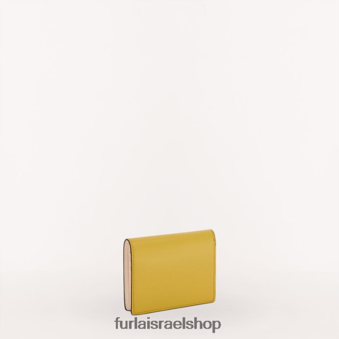 אביזרים נשים Furla PBT0ZR181 ארנק קאמליה קומפקטי s honey/ballerina i int.