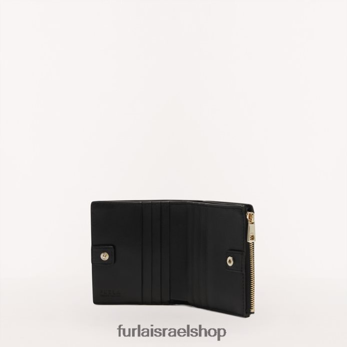אביזרים נשים Furla PBT0ZR183 ארנק קאמליה קומפקטי s nero