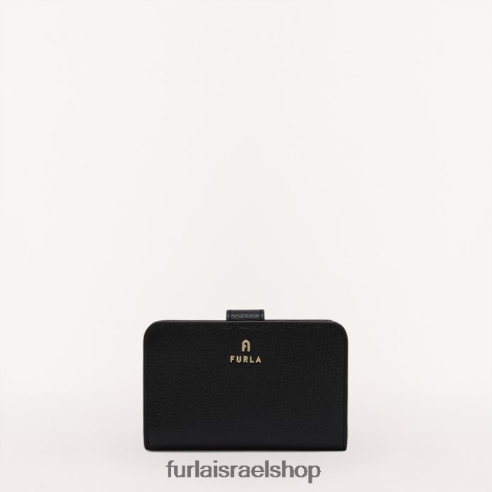 אביזרים נשים Furla PBT0ZR185 ארנק קאמליה קומפקטי m nero