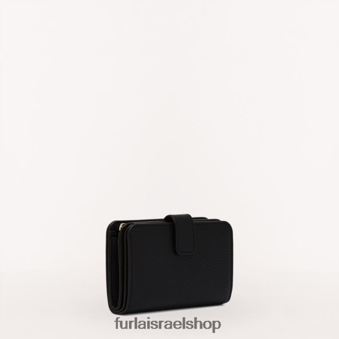 אביזרים נשים Furla PBT0ZR185 ארנק קאמליה קומפקטי m nero