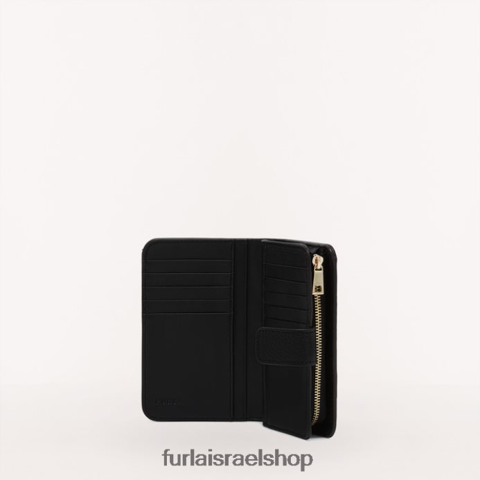 אביזרים נשים Furla PBT0ZR185 ארנק קאמליה קומפקטי m nero