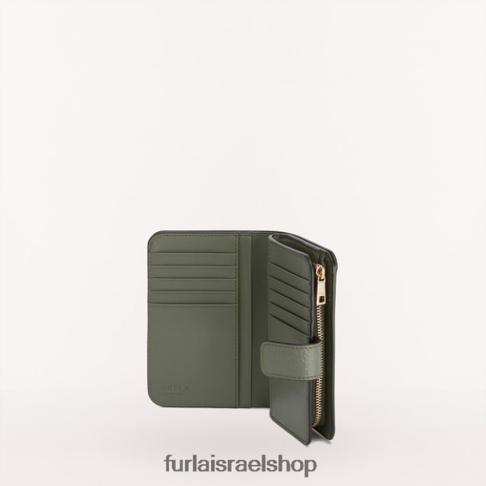 אביזרים נשים Furla PBT0ZR187 ארנק קאמליה קומפקטי m קַקטוּס