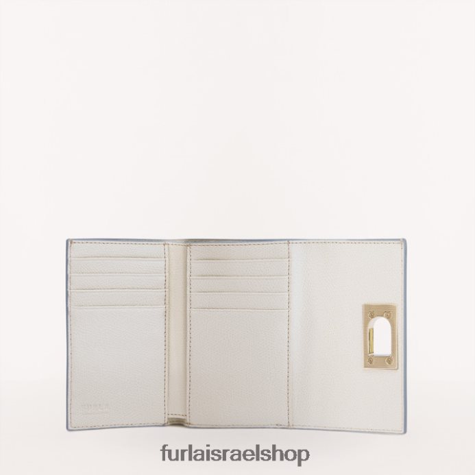 אביזרים נשים Furla PBT0ZR194 ארנק קומפקטי 1927 מ שמימי/ארטמיסיה/פרלה e int.