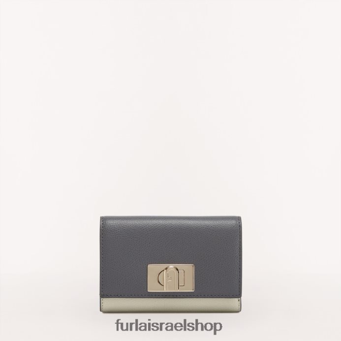 אביזרים נשים Furla PBT0ZR197 ארנק קומפקטי 1927 מ soil/marmo c/perla e int.