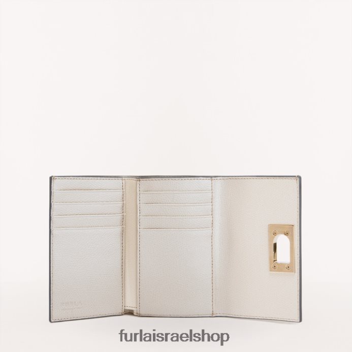 אביזרים נשים Furla PBT0ZR197 ארנק קומפקטי 1927 מ soil/marmo c/perla e int.