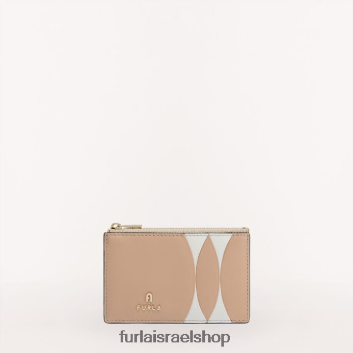 אביזרים נשים Furla PBT0ZR206 מארז לונה כרטיס מ קמיע/מרשמלו