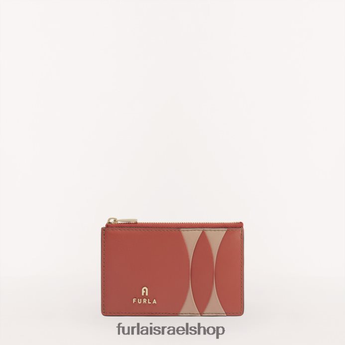 אביזרים נשים Furla PBT0ZR207 מארז לונה כרטיס מ cannella/cameo