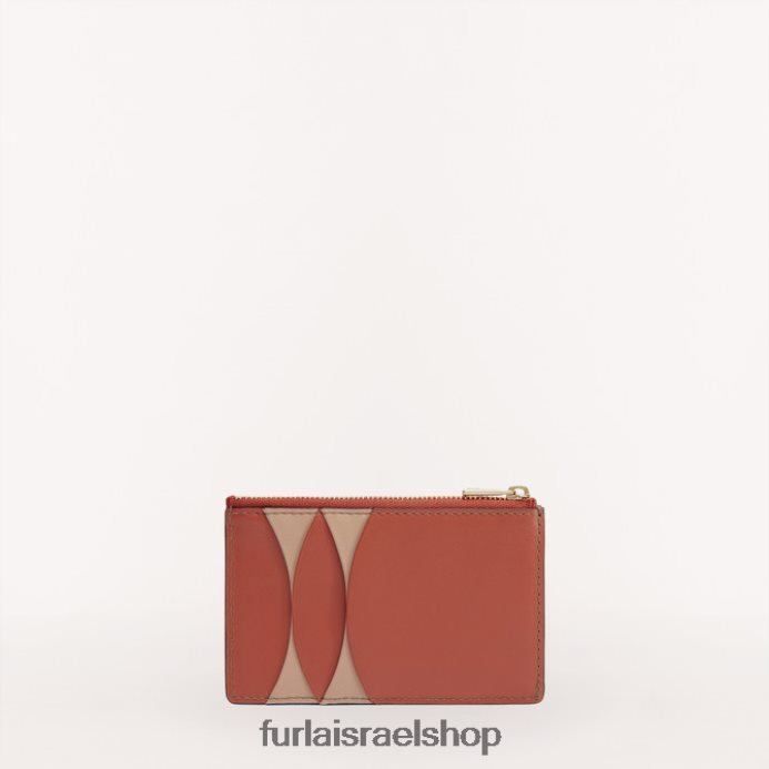 אביזרים נשים Furla PBT0ZR207 מארז לונה כרטיס מ cannella/cameo
