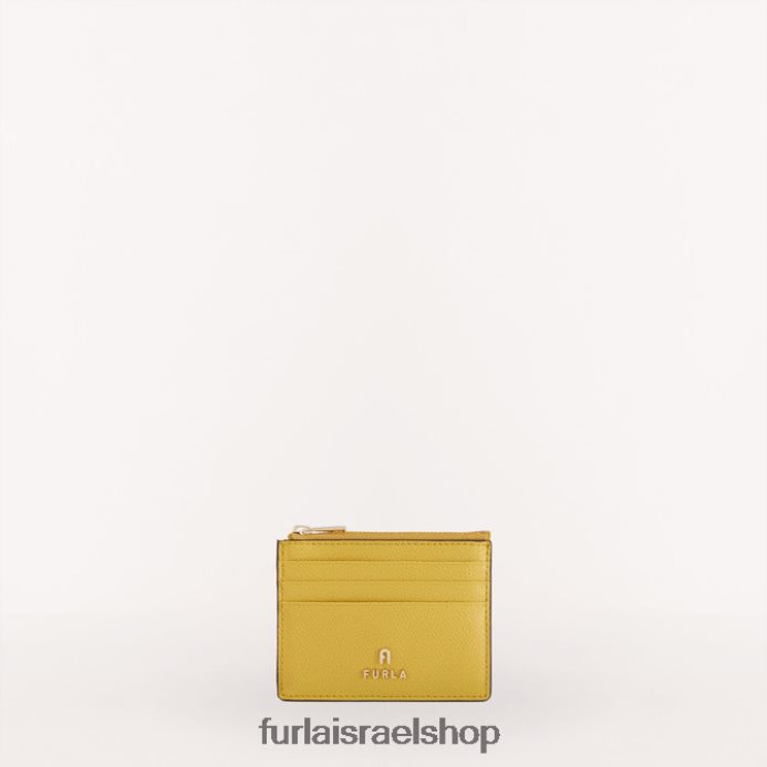 אביזרים נשים Furla PBT0ZR211 נרתיק לכרטיס קאמליה s דבש
