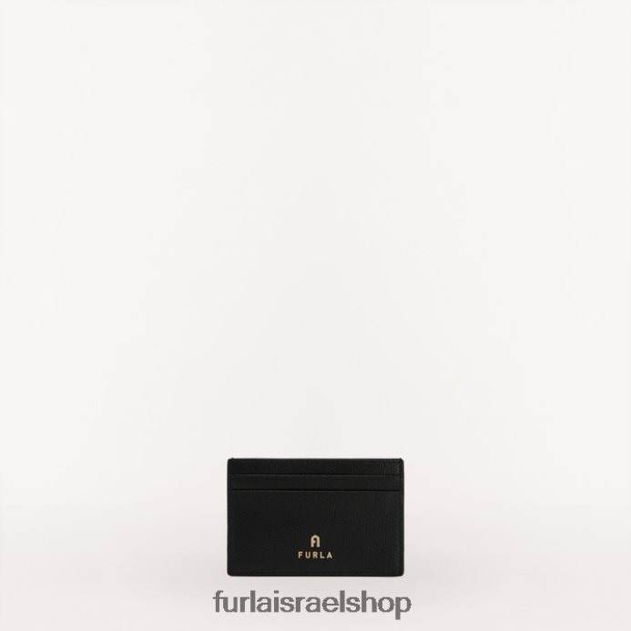אביזרים נשים Furla PBT0ZR212 נרתיק לכרטיס קאמליה s nero