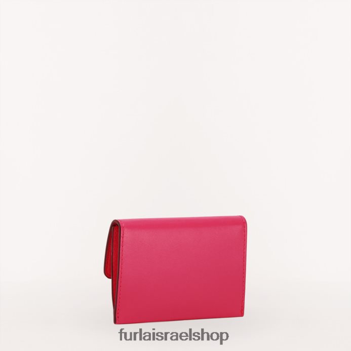 אביזרים נשים Furla PBT0ZR215 נרתיק לכרטיס קאמליה מ פופ ורוד