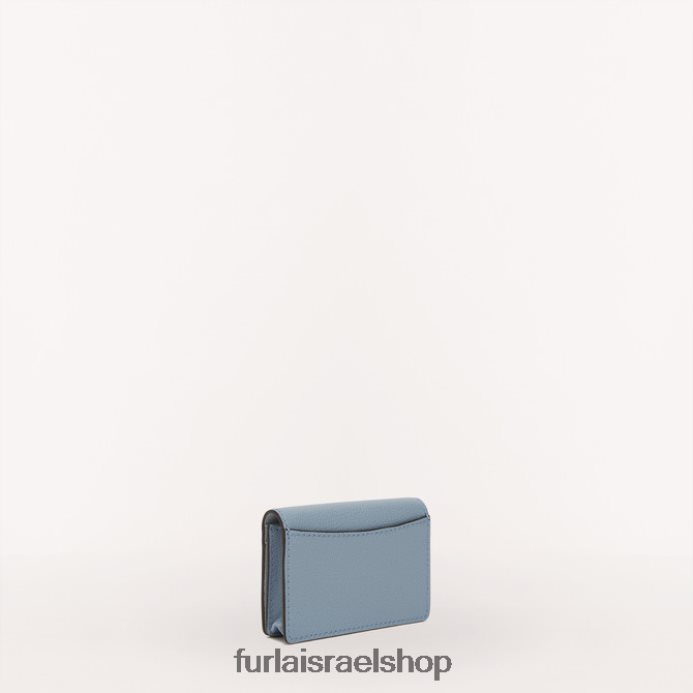 אביזרים נשים Furla PBT0ZR216 נרתיק לכרטיס קאמליה s שמימי/ארטמיסיה אינט.