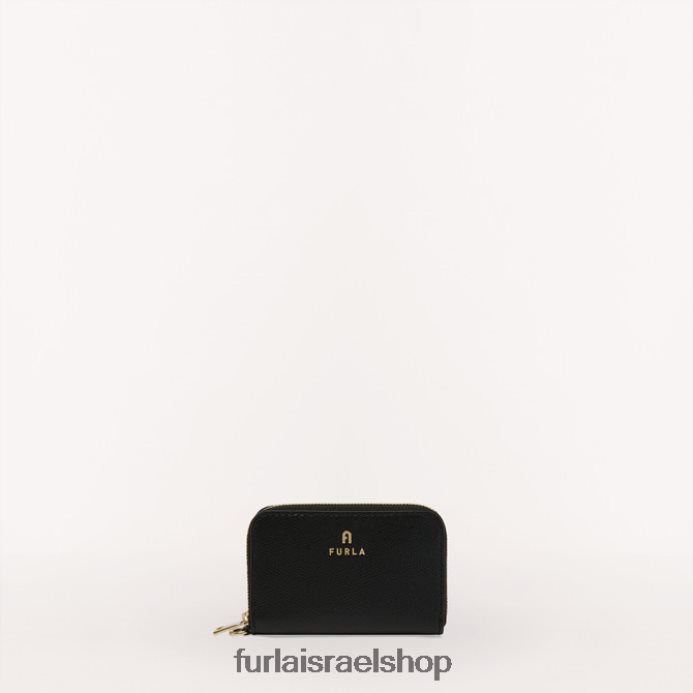 אביזרים נשים Furla PBT0ZR221 camelia zip סביב s nero