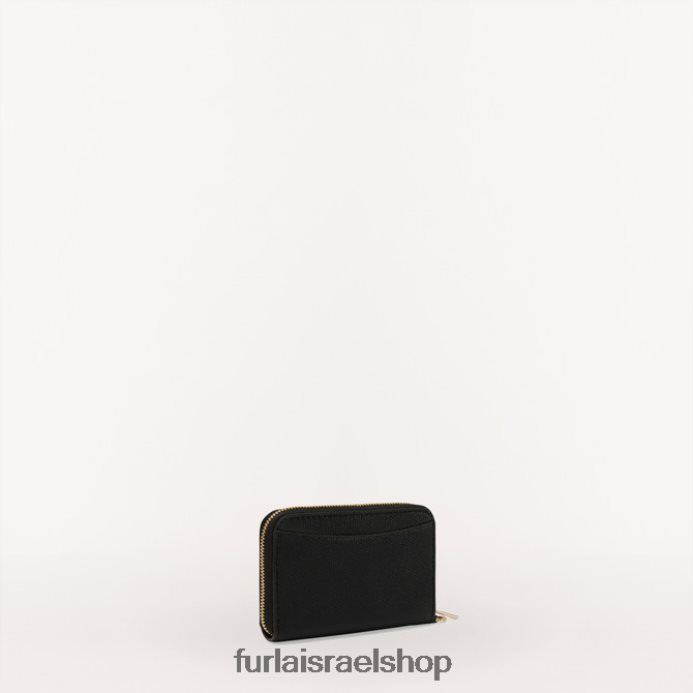 אביזרים נשים Furla PBT0ZR221 camelia zip סביב s nero