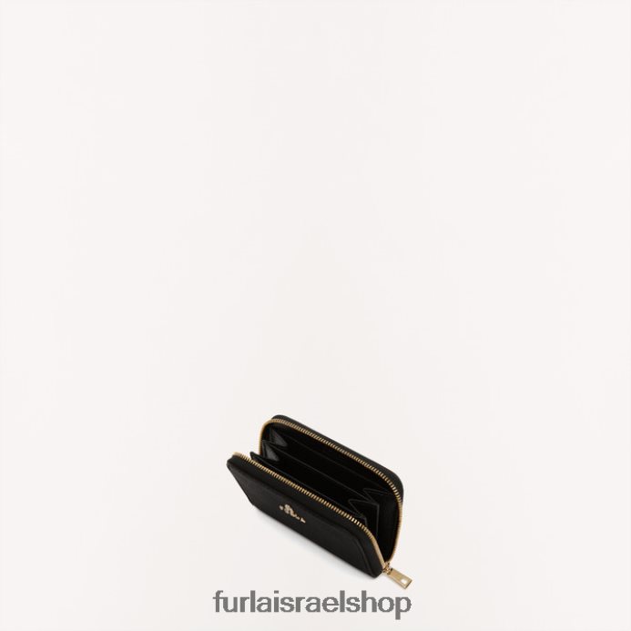 אביזרים נשים Furla PBT0ZR221 camelia zip סביב s nero