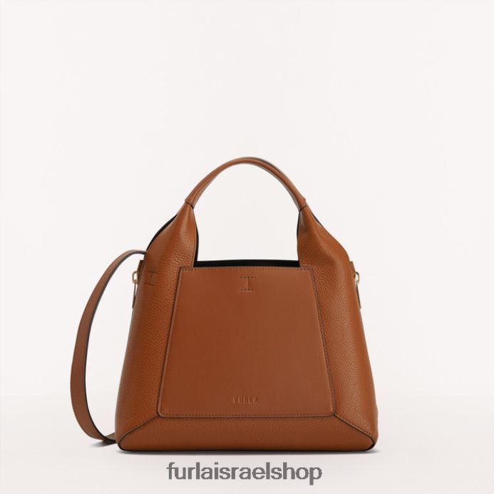 אביזרים נשים Furla PBT0ZR55 gilda tote m קוניאק h/nero