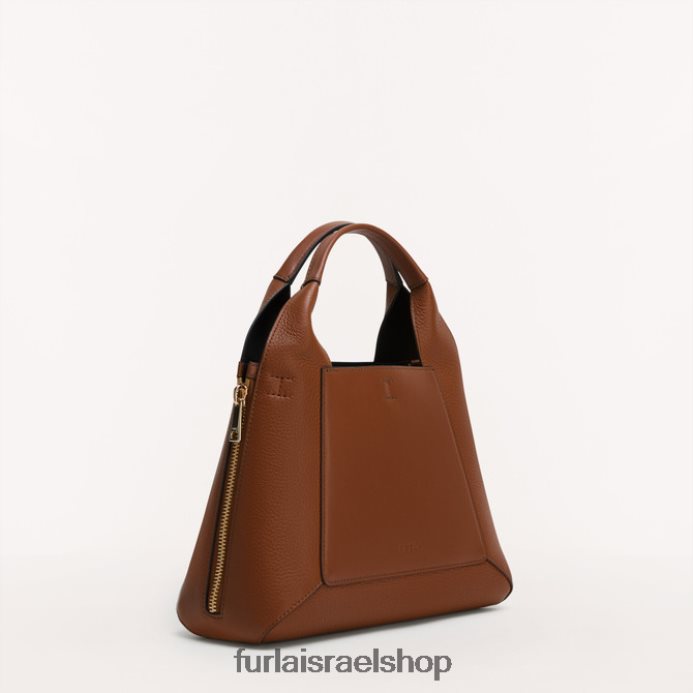 אביזרים נשים Furla PBT0ZR55 gilda tote m קוניאק h/nero