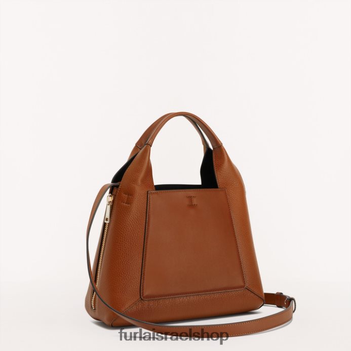 אביזרים נשים Furla PBT0ZR55 gilda tote m קוניאק h/nero