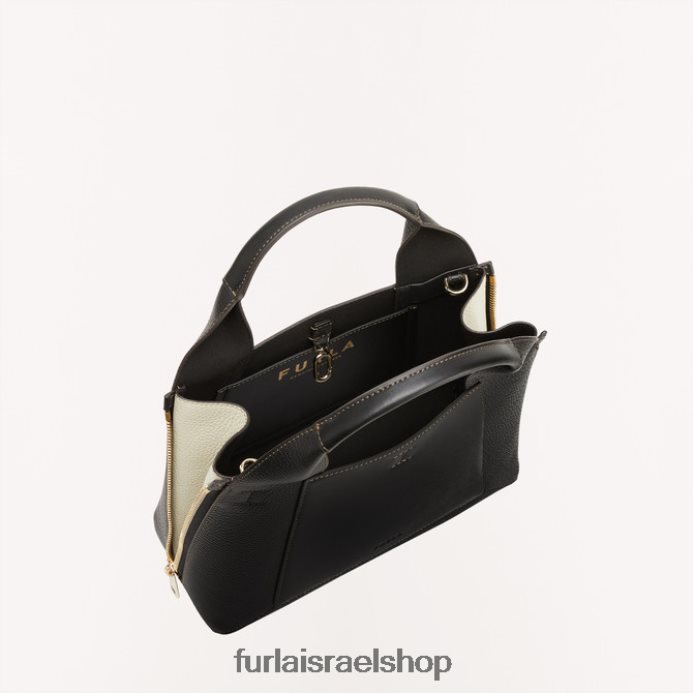 אביזרים נשים Furla PBT0ZR56 gilda tote m nero/marmo c
