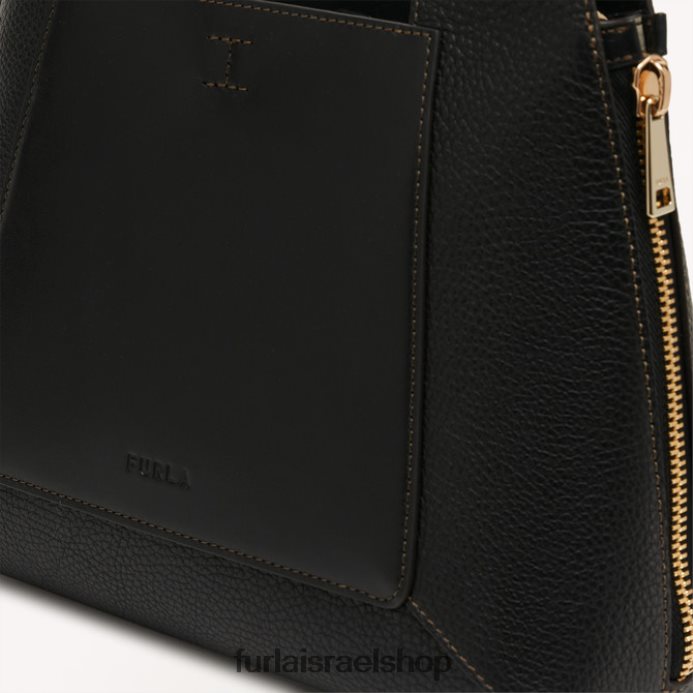 אביזרים נשים Furla PBT0ZR56 gilda tote m nero/marmo c