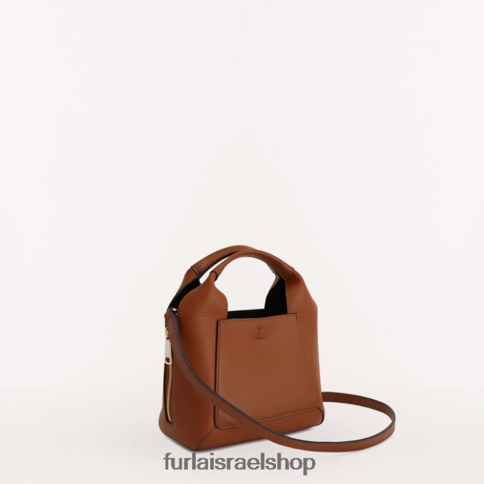 אביזרים נשים Furla PBT0ZR57 גילילד לטוטו מיני קוניאק h/nero