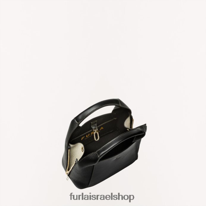 אביזרים נשים Furla PBT0ZR58 גילילד לטוטו מיני nero/marmo c