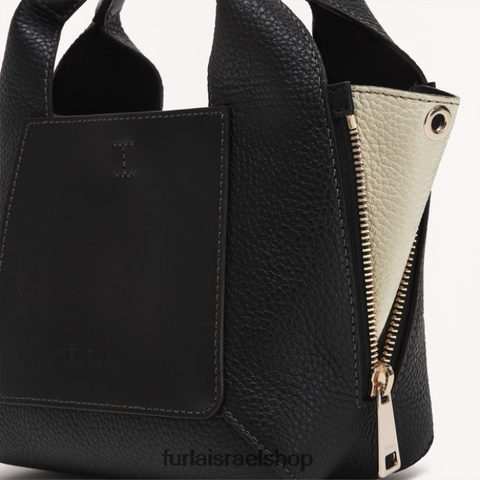 אביזרים נשים Furla PBT0ZR58 גילילד לטוטו מיני nero/marmo c