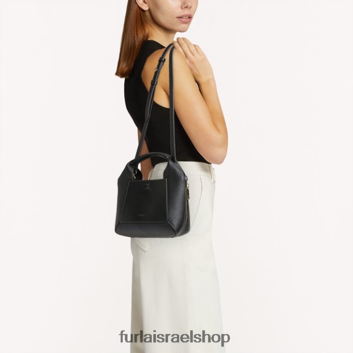 אביזרים נשים Furla PBT0ZR58 גילילד לטוטו מיני nero/marmo c