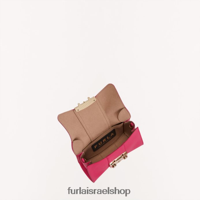 אביזרים נשים Furla PBT0ZR69 מטרופולין רמיקס קרוסבודי מיני פופ ורוד