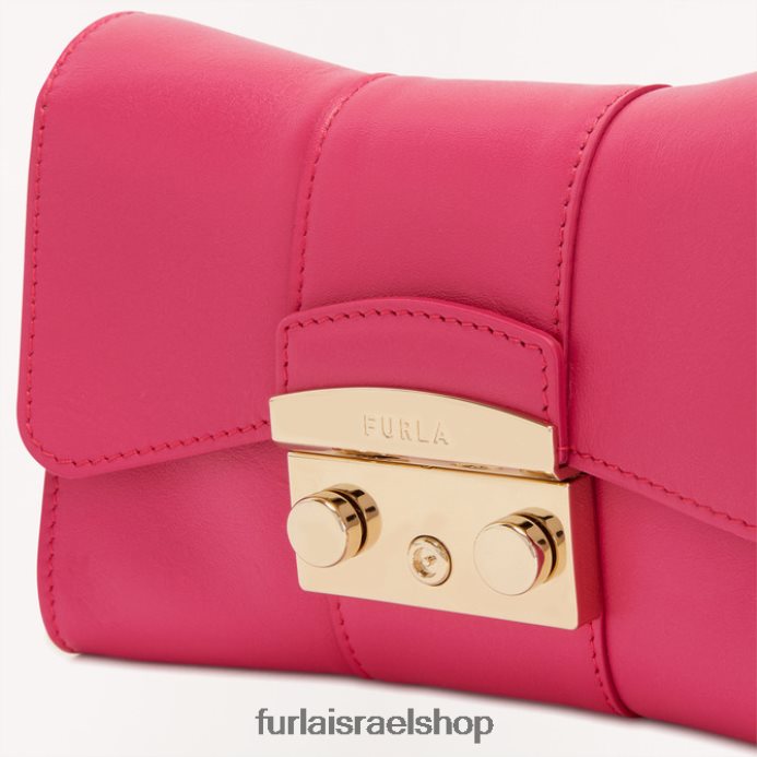 אביזרים נשים Furla PBT0ZR69 מטרופולין רמיקס קרוסבודי מיני פופ ורוד