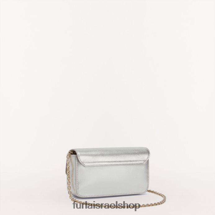 אביזרים נשים Furla PBT0ZR72 מטרופולין מיני תיק מ צבע כסף