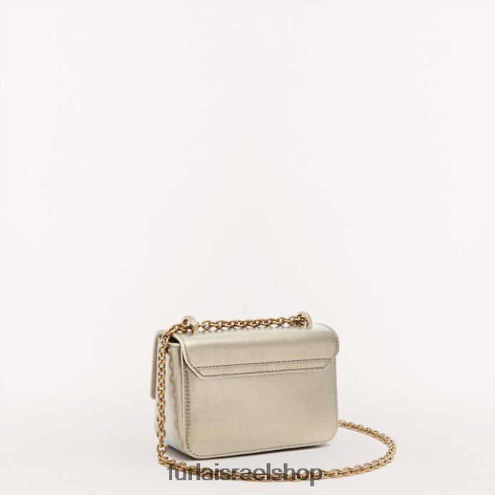 אביזרים נשים Furla PBT0ZR76 מטרופולין crossbody mini צבע זהב ברונזה