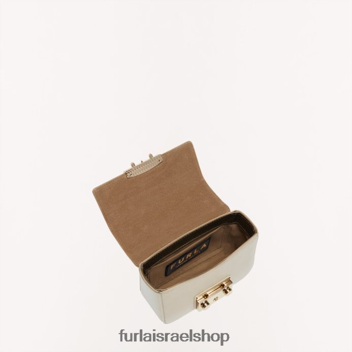 אביזרים נשים Furla PBT0ZR76 מטרופולין crossbody mini צבע זהב ברונזה